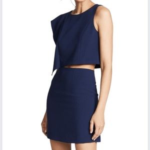 BLACK HALO Maple 2 Piece Dress (set) in Navy